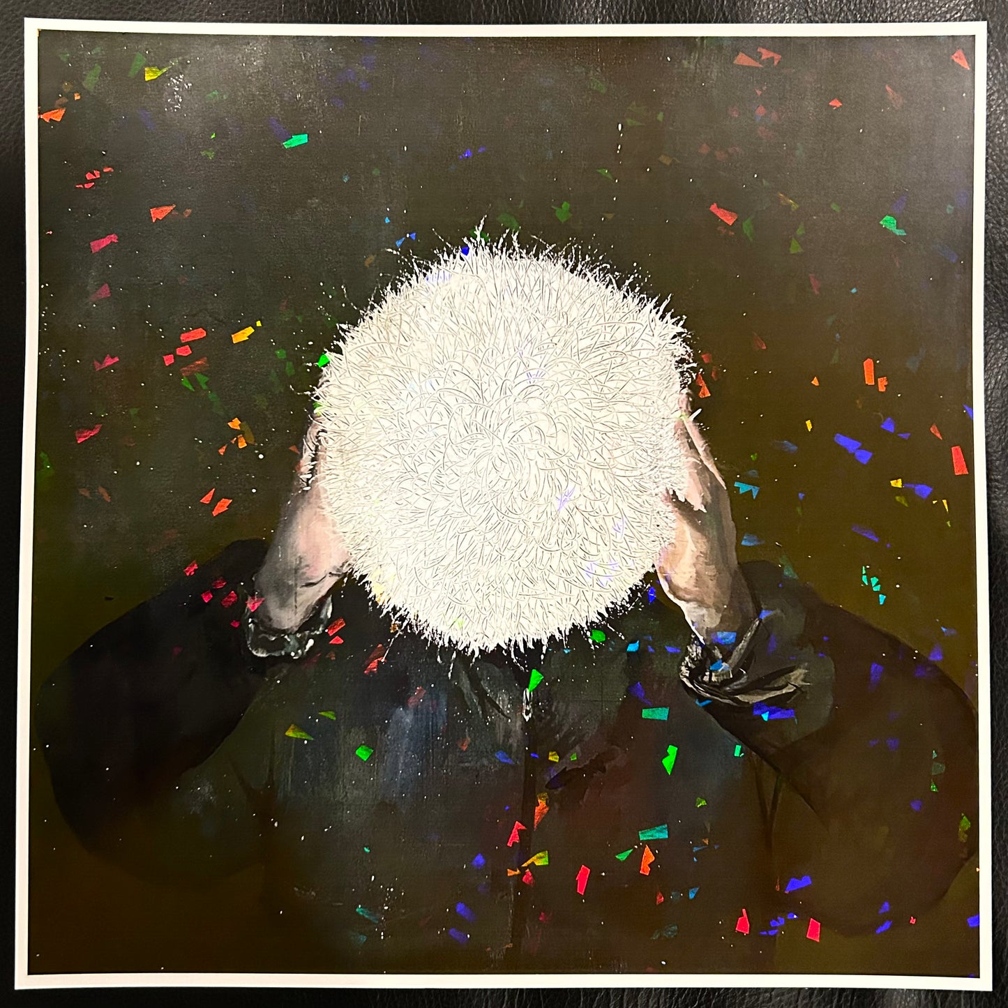 Limited Edition "Hold On Tight....It Might All Blow Away" Holographic Print
