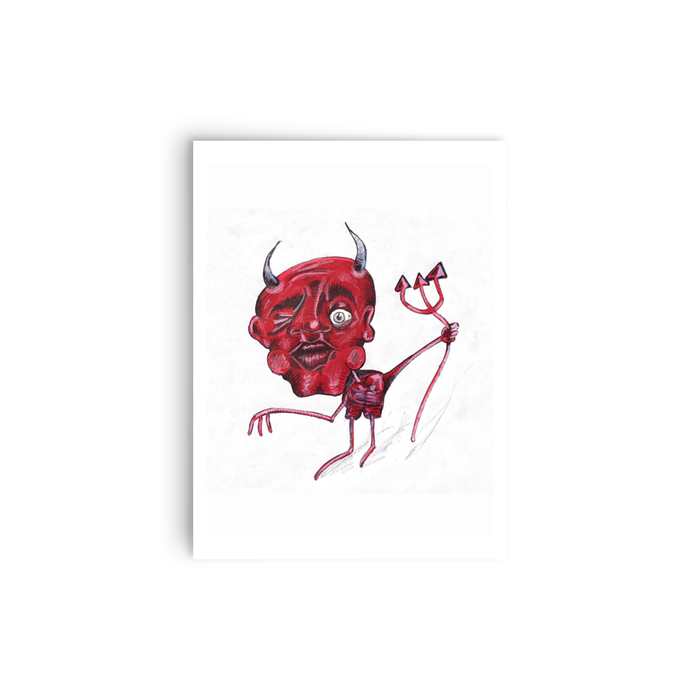 "Devil" Print